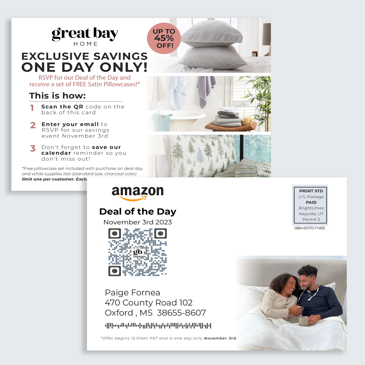 PERSONALIZED POSTCARDS