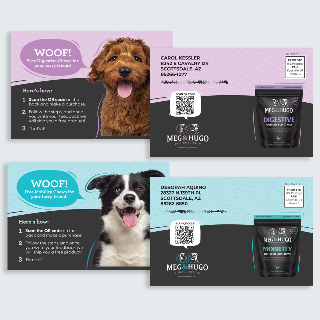 PERSONALIZED POSTCARDS